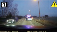 Kurier Inpost wyprzedza na ograniczeniu 50km/h