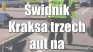 Świdnik: Kraksa trzech aut na Piaseckiej