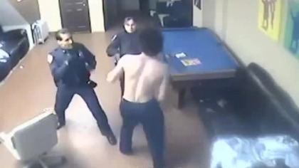 Policja vs zatrzymany