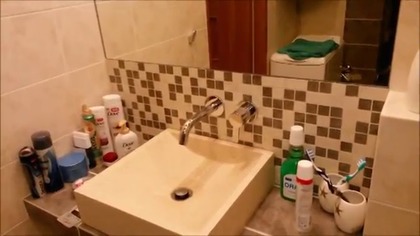 Przedpok&oacute;j w kamieniu ozdobnym i remont łazienki +kuchnia