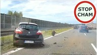 Wypadek na A4 - najechanie przy 140 km/h #1181 Wasze Filmy
