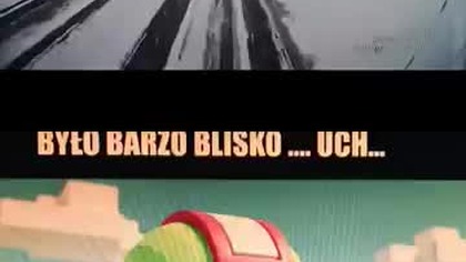 Bliskie starcie pierwszego stopnia , bylo blisko uff.. #memes #automobile #shorts