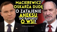Macierewicz oskarża Dudę o zatajenie aneksu do raportu o WSI! IDŹ POD PRĄD NA ŻYWO 2019.01.21