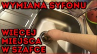 Mało Miejsca Pod Zlewem? Wymiana Syfonu na Mniejszy .  #MajsterAmator odc. 77