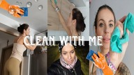 CLEAN WITH ME - OGARNI TO ZE MNĄ - A WIECZOREM POSZŁAM