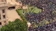 Sri Lanka: Protestuje naród bo ich władza prowadzi ich do nędzy.