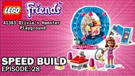NEW SET 2019 LEGO Friends 41383 Olivias Hamster Playground - Speed Build #28