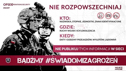 Zobacz jak Wojsko apeluje, by nie publikować... i natychmiast publikuje Zajrzyj w ustawienia google.