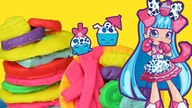 Play Doh  Shopkins  Tęczowy Fast Food  kreatywne zabawki
