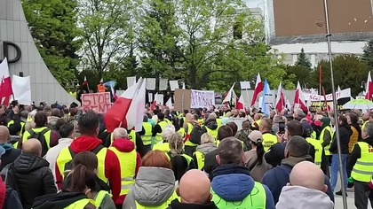 Jeszcze Polska nie zginęła ...  Protest przesiębiorców