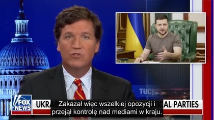 Tucker Carlson | Kim jest prezydent Ukrainy | Kastracja rosyjskich jeńc&oacute;w | Napisy PL