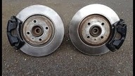 VW Golf Mk2 zmiana tarcz z 239mm na 256mm,zciski 48mm  / 54mm.