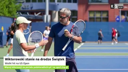 Wiktorowski stanie na drodze Świątek.  Wielki hit na US Open [KS Sport]