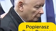 Polacy popierają Kaczyńskiego?