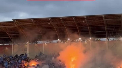 Tak na stadionie trzecioligowca bawiło się dwadzieścia tysięcy kibiców