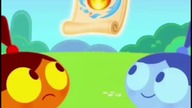 Fire Ladybird Lu and Water Ladybird Lu talking to the Secret Element Bug Formula