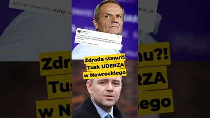 Zdrada stanu?! Tusk uderza w Nawrockiego! #Tusk #Nawrocki #Batyr #rezydent #sędziowie #polityka
