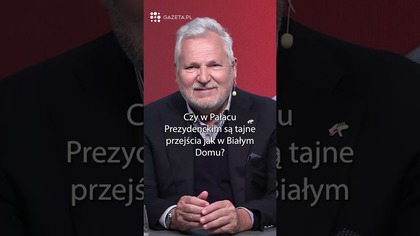 Kwaśniewski i tajemne przejścia w pałacu prezydenckim #shorts #showbiz #plotek
