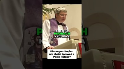 Dlaczego chłopiec nie chciał śpiewać z Panią Heleną #pawlukiewicz