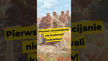 Pierwsi chrześcijanie nie budowali kościołów! #kościół #chrześcijaństwo