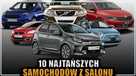  TOP 10 NAJTAŃSZE SAMOCHODY z salonu