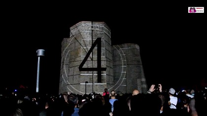 Video Mapping na piecach wapienniczych w Gogolinie