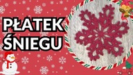 ŚNIEŻYNKA NA SZYDEŁKU- PŁATEK ŚNIEGU.  SZYDEŁKOWY TUTORIAL #466