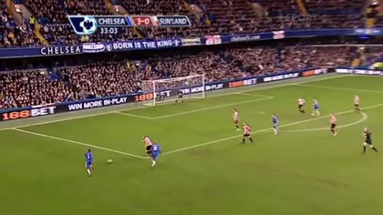 Premier League sezon 2009/2010 4-0 Chelsea vs Sunderland Lampard