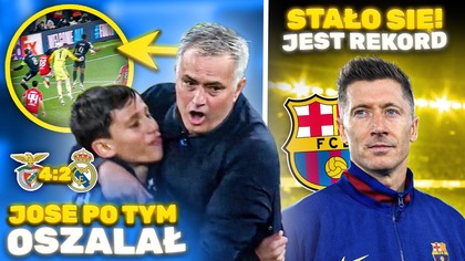 Jose Mourinho STRZELIŁ GOLA BRAMKARZEM UPOKOARZYŁ Real Madryt! Lewandowski po meczu PRZEPROSIŁ!