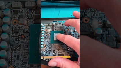 Gigabyte RTX3070Ti czyszczenie