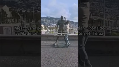 PODPALIŁ POMNIK RONALDO W MADERZE! POLICJA GO SZUKA
