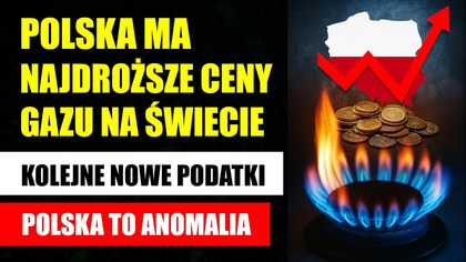 Polska ma najdroższe ceny gazu na świecie | Szykują kolejne nowe podatki
