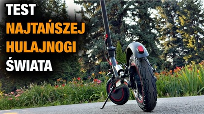 Myślałem o tym żeby zrobić odcinek z top 5 hulajnogami 2025 roku, ale w miedzy czasie odezwała się do mnie firma czy nie chce przygotowac recenzji tego sprzetu którego widzicie teraz na ekranie, hulajnogi ktora kosztuje mniej wiecej 1000 zl czyli najtansza hulajnoga jaka kiedykolwiek jezdzilem. 

Link: https://www.aovostore.com/product/aovo-t1-pro/?srsltidAfmBOoqxTsD5AzrpxehLgvy1JLsZXVwqDdEP5SOhAjboQW4B-9JHZIlP

  MOJE KANAŁY  
 Vlogi: https://www.youtube.com/channel/UC417BwW0aG0lECtfxNgFtQA
 Gaming: https://www.youtube.com/channel/UCve633JwKlF6VWoqObxBLtA


  INSTAGRAMY  
 Główny : https://www.instagram.com/gdzietaniej/
 Vlogowy : https://www.instagram.com/the_duszki/


Autor i Twórca tego kanału nie rości sobie żadnych praw do zdjęć/grafik zawartych w tym filmie. Materiały wykorzystane są w ramach dozwolonego użytku, w celu umożliwienia osobom oglądającym materiał lepszego zrozumienia przedstawianych w nim treści i informacji. W sprawach dot. praw autorskich proszę o kontakt pod adresem mailowym.


 KONTAKT 
 MAIL GdzieTaniejWspolpraca@gmail.com
 Instagram gdzietaniej
Grupa FB https://www.facebook.com/groups/1893310420948907/
