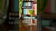 ABSINTHE COCKTAIL i o tym jak zakazano absyntu #mójbar #drinki #absynt #absinthe #cocktailstory