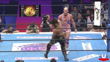 NJPW Resolution 05.04.2009: Kurt Angle vs.  Hiroshi Tanahashi - PL (FightBox)