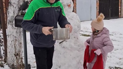 Kręcimy bałwana #Garden kuRaż