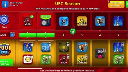 8 Ball Pool - ranking 3 (sezon 2025/2026) (16. 10. 2025)