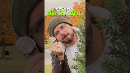 Ten SMARTWATCH wytrzymuje 21 DNI bez ładowania 