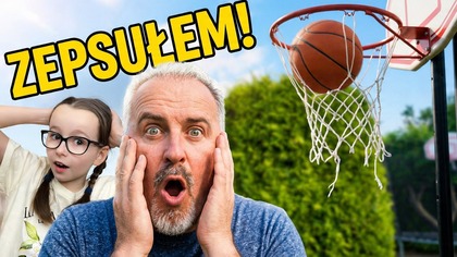 TATA ZEPSUŁ KOSZ!  A podobno grał w NBA...   Nasz trening w ogrodzie  Daily Vlog 14 lipca 2026