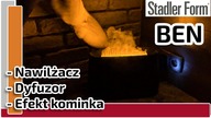 Stadler Form BEN - Nawilżacz powietrza z aromatyzerem i efektem kominka