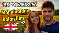 Jak powiedzieć: Mój ulubiony kolor/film po angielsku - Zwroty Nauka Angielskiego