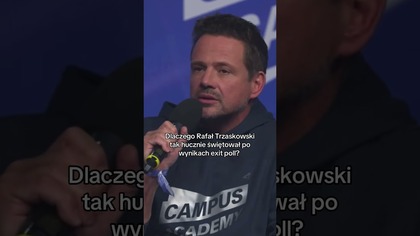 TRZASKOWSKI WPROST DLACZEGO ŚWIĘTOWAŁ ZWYCIĘSTWO PO EXIT POLL
