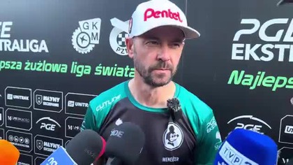 P.  Protasiewicz po meczu w Grudziądzu - 20. 07. 2025r.