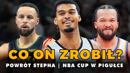 Co zrobił WEMBY? Powrót Curryego i wszystko o NBA CUP  PROFESJONALNE STUDIO NBA 279