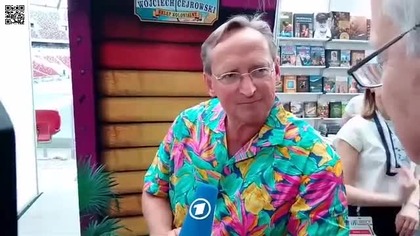 Cejrowski z niemieckim dziennikarzem