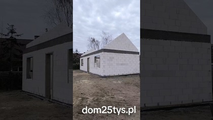 Adaś 70m2 Żyrardów  http://dom25tys.pl #dom25tys #iletokosztuje #waghouse #dom #budowa