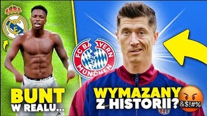 WOW! HEJTERZY ATAKUJĄ Lewandowskiego...  BUNT w REALU MADRYT!