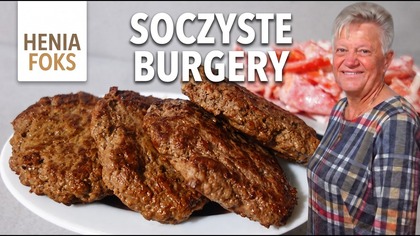Soczyste burgery wołowe.  Prosty domowy przepis