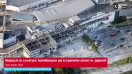 Wybuch w centrum handlowym po trzęsieniu ziemi w Japonii.  Jest wiele ofiar [KS Info]