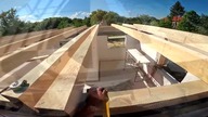 Projekt domu do 70m2 na zgłoszenie.  Ustawiamy belki stropowe.  Odcinek 19
